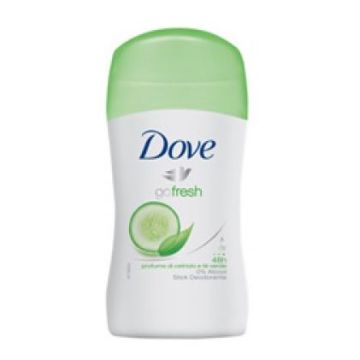 DOVE - Go Fresh - Deodorante Antitraspirante Cetriolo e Tè Verde 40 ml Stick
