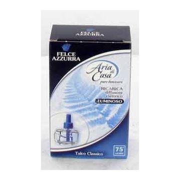 FELCE AZZURRA - Deodorante Per Ambiente Diffusore Elettrico Luminoso Ricarica Talco Classico