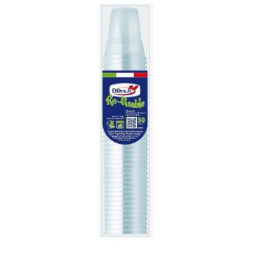 DOPLA BICCHIERI DIAMANTE 250CCX50