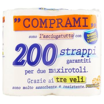 COMPRAMI - Asciugatutto - 2 Rotoli