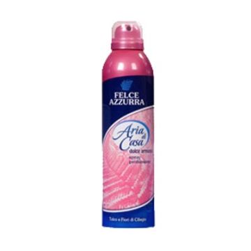 FELCE AZZURRA - Deodorante Spray Per Ambienti Aria Di Casa Talco E Fiori Di Ciliegio 250 Ml
