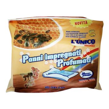 UNICO PANNO CATTURAPOLVERE 20PEZZI  CERA API