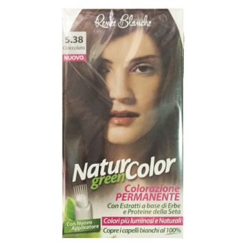Renee Blanche - Natur Green Color - tintura per capelli N. 5.38 cioccolato