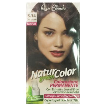 Renee Blanche - Natur Green Color - tintura per capelli N. 5.34 cappuccino