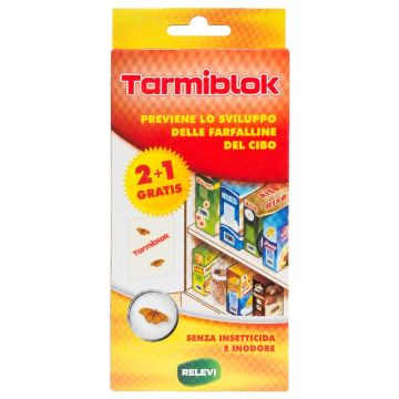 RELEVI - Tarmiblok - Anti Farfalline Del Cibo 3 Bi Adesivo