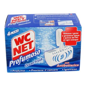 WC NET TAVOLETTA SOLIDA 4PEZZI  OCEAN FRESH