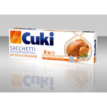 CUKI SACCHETTI FORNO 8PEZZI