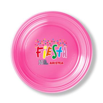 ARISTEA PIATTI DESSERT 50PEZZI  FUCSIA