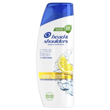 HEAD & SHOULDERS - Citrus fresh - shampoo antiforfora per capelli grassi 250 ml