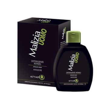 Malizia Detergente Intimo Uomo Vetyver Antiodore 200 ml