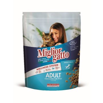 Migliorgatto Crocc 400Gr Pesce