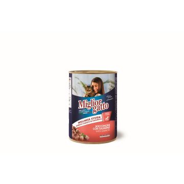 Migliorgatto Bocconcini 405Gr Salmone