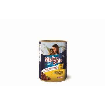 Migliorgatto Bocconcini 405Gr Coniglio