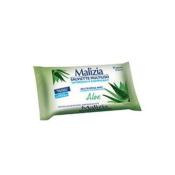MALIZIA SALVIETTINE  72PEZZI  MULTIUSO ALOE