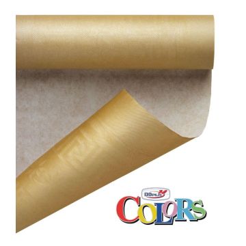 DOPLA TOVAGLIA ROTOLO 120X700CM ORO