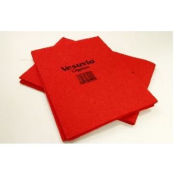 VESUVIO - Gigante - Panno Per Pavimenti Rosso 50x70 Cm