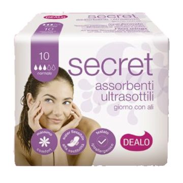 DEALO SECRET ASS ULTRA 10PEZZI  C/ALI