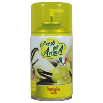 FRESH AROMA - Vaniglia - Deodorante Ambiente 250 Ml Ricarica Diffusore Automatico
