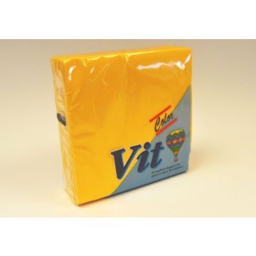 VIT TOVAGLIOLI 33X33 25PEZZI  GIALLI