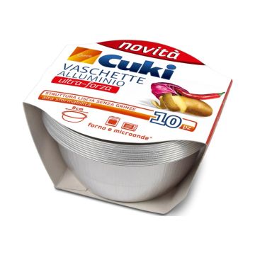 CUKI VASCHETTE BUDINO S/COP 10PEZZI