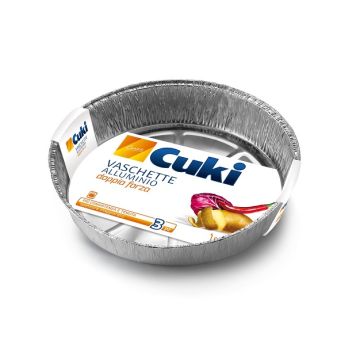 CUKI VASCHETTE ALLUMINIO 8PRZ TG59G TORTA TONDA