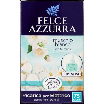 FELCE AZZURRA - Aria Di Casa - Diffusore Elettrico Talco E Muschio Bianco Ricarica 20 Ml