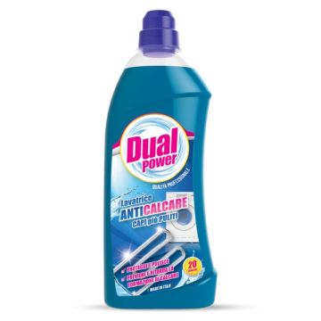 DUAL POWER - Anticalcare Lavatrice - Detersivo Liquido 960 Ml