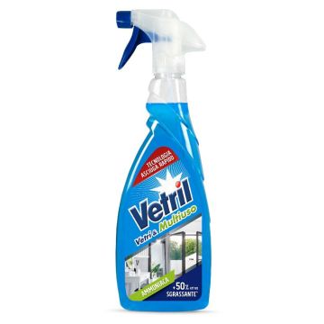 VETRIL DETERGENTE VETRI E MULTIUSO AMMONIACA 650 ML