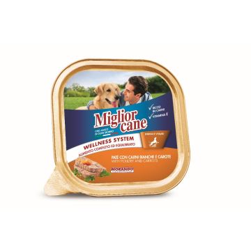 Migliorcane Vaschette Pate150Gr Carni B/Car