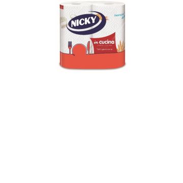 NICKY - In Cucina - 2 Rotoli Asciugatutto
