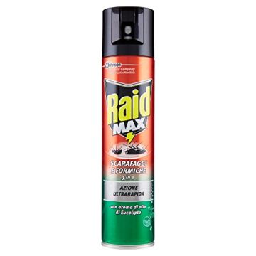 RAID SCARAFAGGI&FORMICHE 400ML MAX EUCAL
