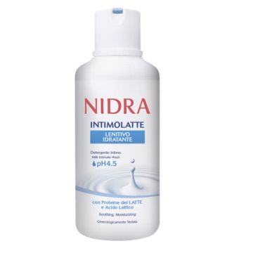 Nidra Intimo Latte Idratante Lenitivo Detergente Intimo