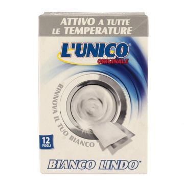 L UNICO - Bianco Lindo - Confezione Da 12 Fogli