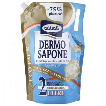 MIL MIL - Dermo Sapone Ricarica Sapone Liquido 2 Lt