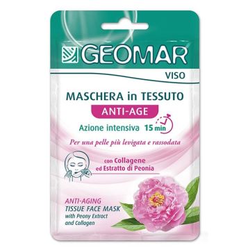 Geomar - maschera in tessuto anti-age viso 22 ml