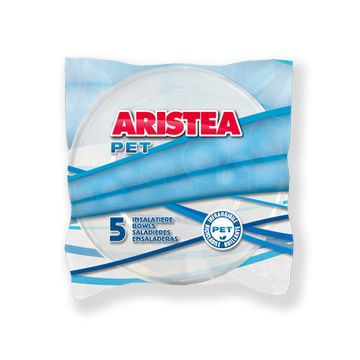ARISTEA INSALATIERA 5PEZZI  TRASPARENTE