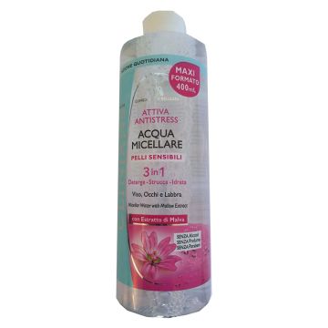 CLINIANS ACQUA MICELL 400ML A/STRESS