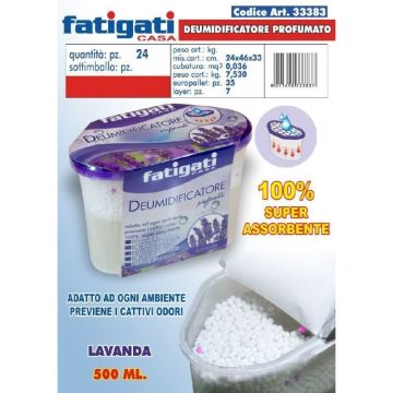 FATIGATI DEUMIDIFICATORE 500ML LAVANDA