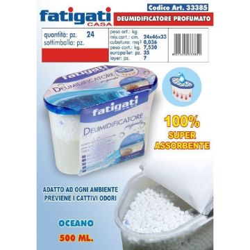 FATIGATI DEUMIDIFICATORE 500ML OCEANO