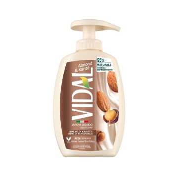 VIDAL - Almond & Karitè - Sapone liquido burro di karitè e olio di mandorla 300 ml