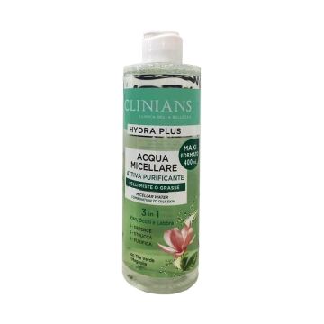 CLINIANS ACQUA MICELL 400ML PURIFIC