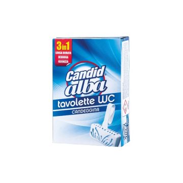 CANDIDALBA WC TAVOLETTA SOLIDA 2PEZZI