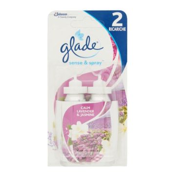 GLADE - Tranquil Lavender & Aloe - 2 Ricariche Per Profumatore D'Ambiente