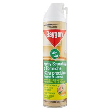 BAYGON - Scarafaggi E Formiche Extra Precision Protezione Cucina - Insetticida 400 Ml