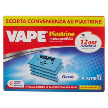 VAPE - Classic - 60 Piastrine Insetticida