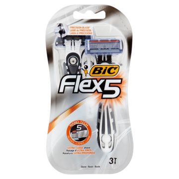 BIC RASOIO FLEX 5 3PEZZI