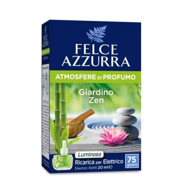 FELCE AZZURRA - Giardino Zen - Profumatori D'Ambiente Ricarica Da 20 Ml