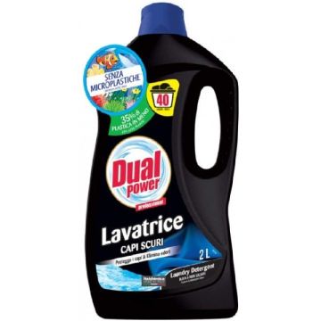DUAL POWER - Capi Scuri - Detersivo Lavatrice 2 L