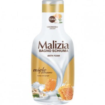 MALIZIA - Bagno schiuma miele e zenzero 1 l