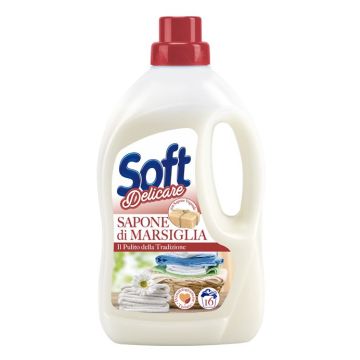 SOFT - Marsiglia - Detersivo Liquido Per Il Bucato 900 Ml
